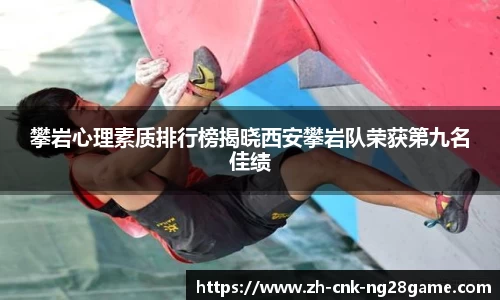 攀岩心理素质排行榜揭晓西安攀岩队荣获第九名佳绩